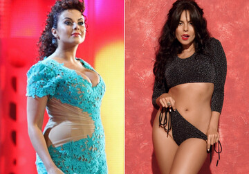 Насті Каменських - 33: як виглядала співачка до схуднення на 20 з гаком кг