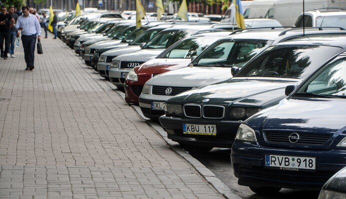 Протест евробляхеров в Киеве: как это происходило, фото