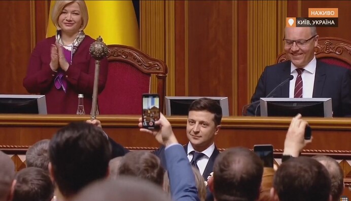 Инаугурация Зеленского: видео и хроника событий