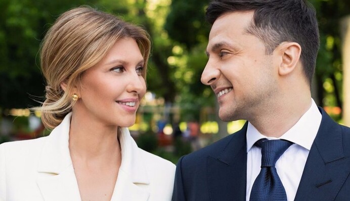 Зеленский с женой украсили обложку модного глянца