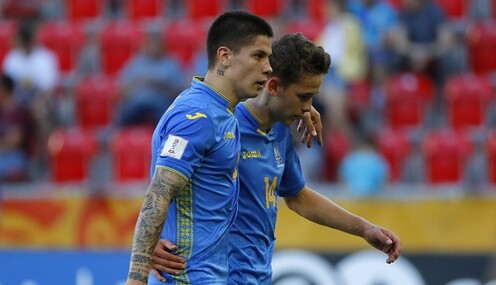 Украина - Колумбия - 1-0 Хроника матча, видео гола