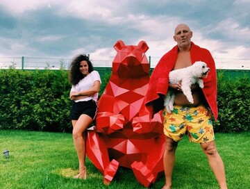 Обнаженная Каменских и котлеты: Потап показал свой обед