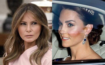 Иконы стиля: в сети обсуждают образы Мелании Трамп и Кейт Миддлтон в Букингемском дворце