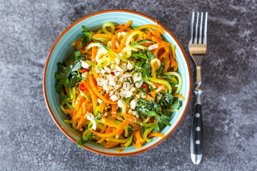 Кабачки по-корейськи на зиму: простий рецепт салатної закуски