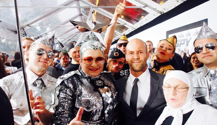 Фото Сердючки із зіркою голлівудських бойовиків викликало ажіотаж у соцмережі: ні, це не фотошоп