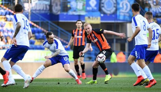 Динамо - Шахтер - 1:2 Хроника матча