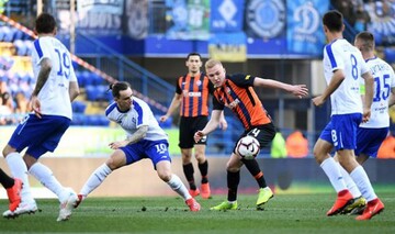 Динамо - Шахтер - 1:2 Хроника матча