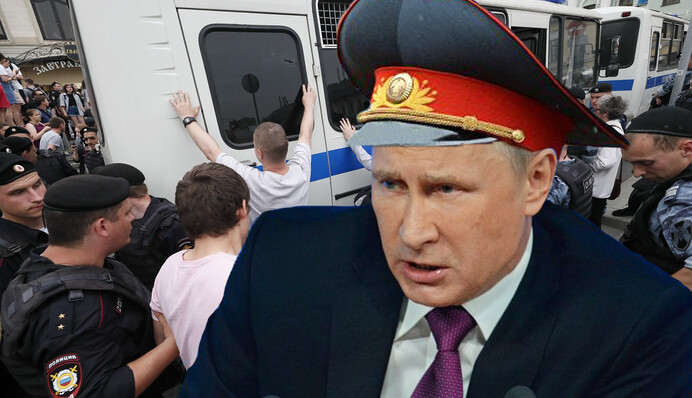 Побиття і поліцейське свавілля: яку Росію за 20 років побудував Путін