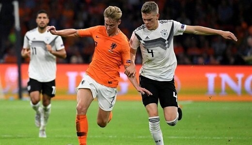 Германия - Нидерланды - 2:4 Хроника матча квалификации Евро-2020