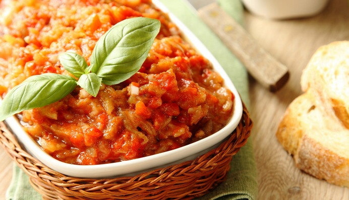 Любимая икра из синих: простой рецепт закуски из баклажанов