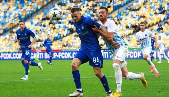 Динамо - Десна - 1:2 Хроника матча