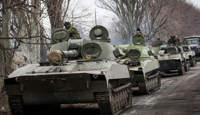 Россия демонстрирует, что готова к боевым операциям в Украине - генерал