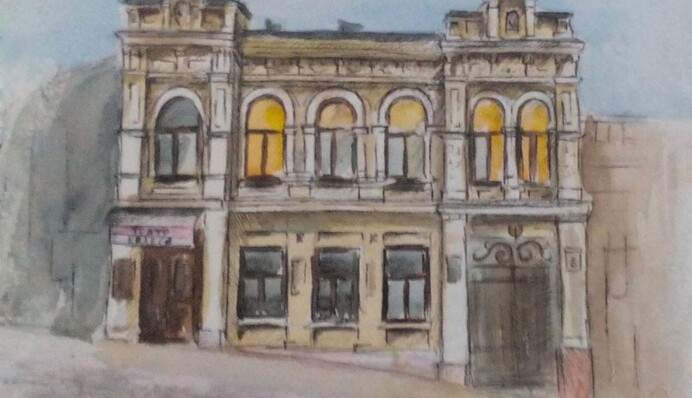 Афиша Киевского академического театра 