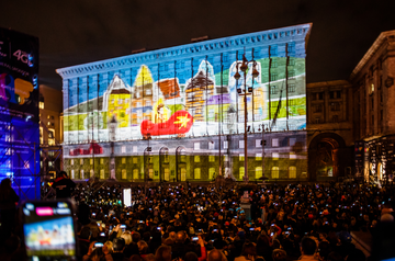 Шоу світла в Києві: як пройшов міжнародний фестиваль Kyiv Lights Festival