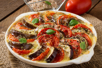 Овочева запіканка з баклажанами за годину: простий покроковий рецепт