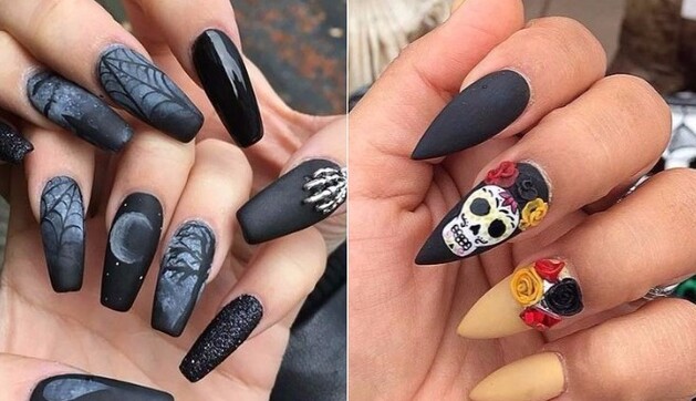 Манікюр відьми і мерця: креативний дизайн нігтів на Хеллоуїн: фото
