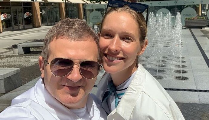 Сімейні вихідні: Горбунов і Осадча показали, як насолоджуються осінню в Києві