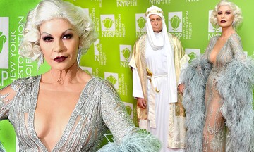 Голлівудська діва та бедуїн: Кетрін Зета-Джонс і Майкл Дуглас захопили нарядами на Хеллоуїн