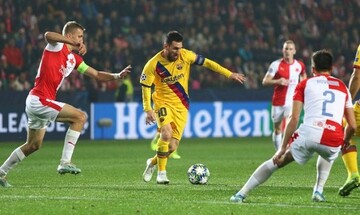 Барселона - Славия - 0:0 Хроника матча