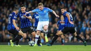 Аталанта - Манчестер Сити - 1:1 Хроника матча, видео голов