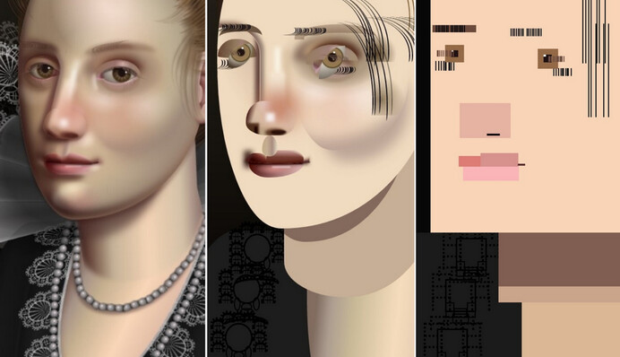 Художница создает картины, которые все видят по-разному: и дело не в магии, а в вашем браузере