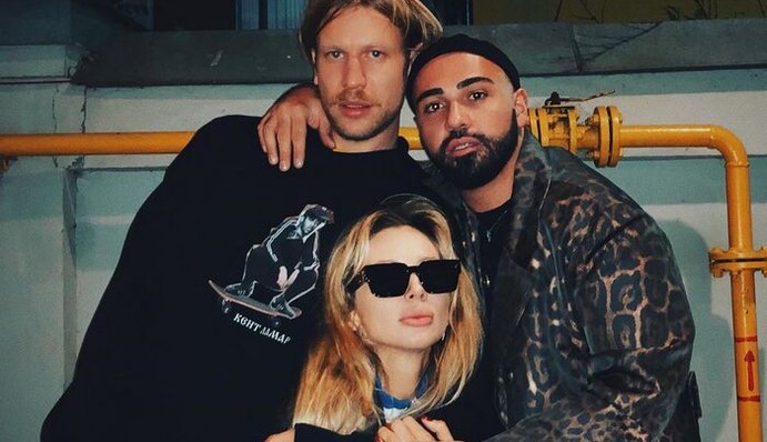 Лобода і Дорн влаштували в Києві вуличну фотосесію в гоп-стилі