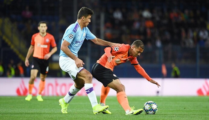 Манчестер Сіті - Шахтар - 1:1 Хроніка матчу, відео голів