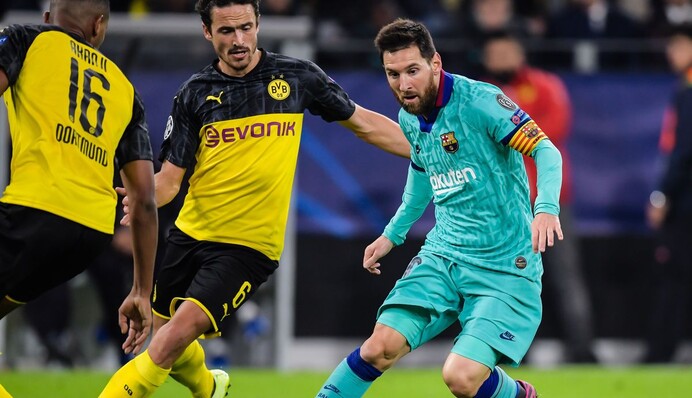 Барселона - Боруссия - 3:1 Хроника матча, видео голов