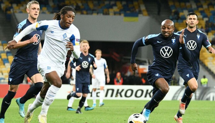 Мальме - Динамо - 4:3 Хроника матча, видео голов