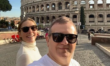Осадча та Горбунов показали свої римські канікули і зачарували мережу: фото
