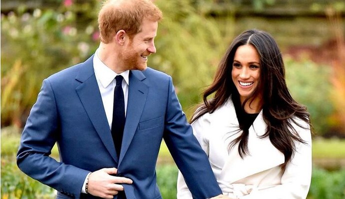 Світяться від щастя: принц Гаррі і Меган Маркл показали неопубліковане раніше весільне фото