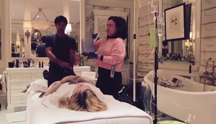 Мадонна показала, як лікується після скасування концертів через проблеми зі здоров'ям