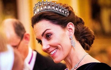 Кейт Міддлтон в тіарі принцеси Діани блищала на прийомі в Букінгемському палаці: фото