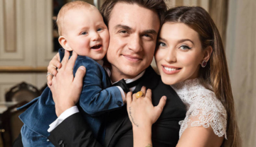 Регіна Тодоренко і Влад Топалов влаштували однорічному синові першу фотосесію
