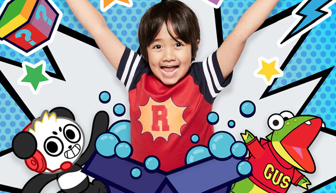 8-летний мальчик стал самым успешным видеоблогером на YouTube, заработав $26 млн за год