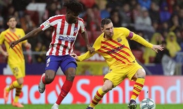 Барселона - Атлетико - 2:3 Хроника матча, видео голов