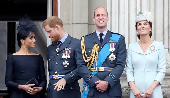 Принц Гаррі і принц Вільям відповіли на чутки про причини розколу в королівській родині