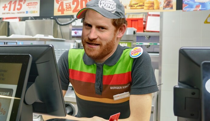 Популярний фастфуд запропонував роботу принцу Гаррі і Меган Маркл