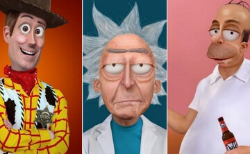 Як Шрек і Гомер Сімпсон виглядали б насправді: блогер перетворює персонажів на реальних людей