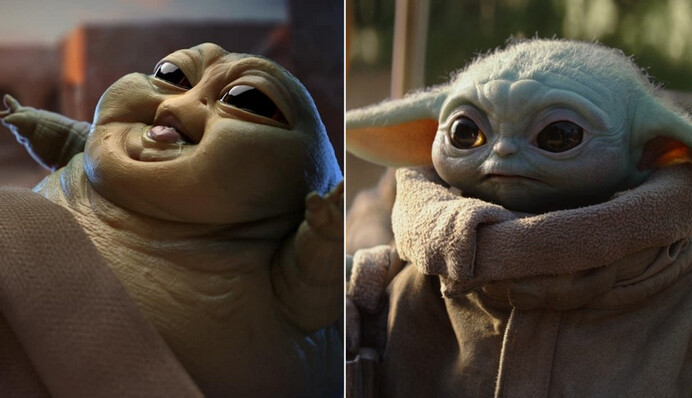 Художник показав, як може виглядати малюк Джабба Хатт, і про бебі-Йоду відразу забули