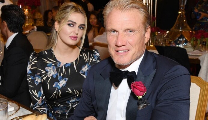 62-летнего Дольфа Лундгрена заметили с молодой возлюбленной: фото красотки