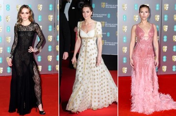 Королівська Кейт Міддлтон, відверта Лілі-Роуз Депп та інші яскраві образи премії BAFTA-2020: фото