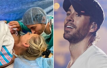 Енріке Іглесіас і Анна Курнікова показали новонароджену дочку, яку приховували від публіки