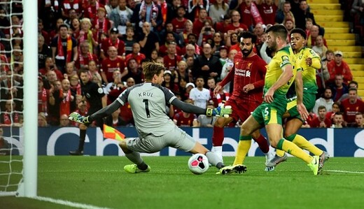 Норвич Сити - Ливерпуль - 0:1 Хроника матча