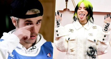 Джастін Бібер боїться, що Біллі Айлиш повторить його помилки, тому зголосився захищати співачку