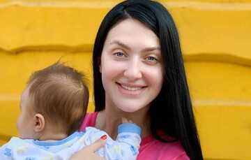 Дружина Бабкіна показала 8-місячного сина і похвалилася першими досягненнями малюка