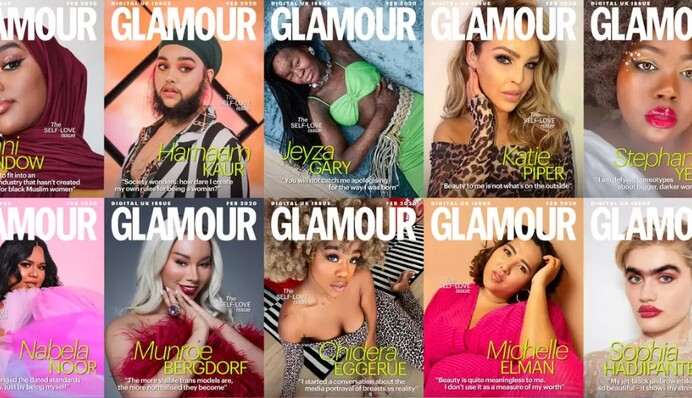 Моноброви, борода і шрами: обкладинку модного глянцю прикрасили моделі, що руйнують стереотипи про красу