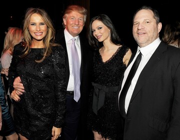 Дональд Трамп висміяв дружбу Хілларі Клінтон і Мішель Обами з Харві Вайнштейном