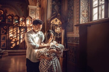 Тимур Мірошниченко показав зворушливі фото з хрестин маленького сина