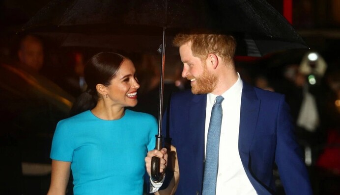 После переезда в Канаду принц Гарри и Меган Маркл впервые появились вместе на публике: фото